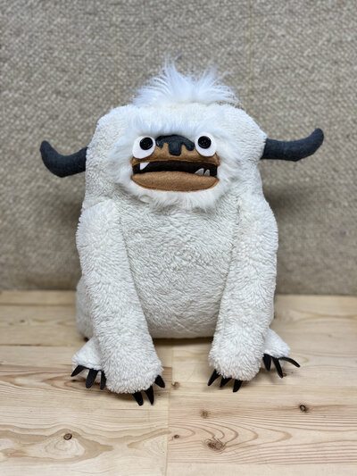 Wild Woog - White Yeti-looking monster