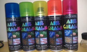 spray chalk